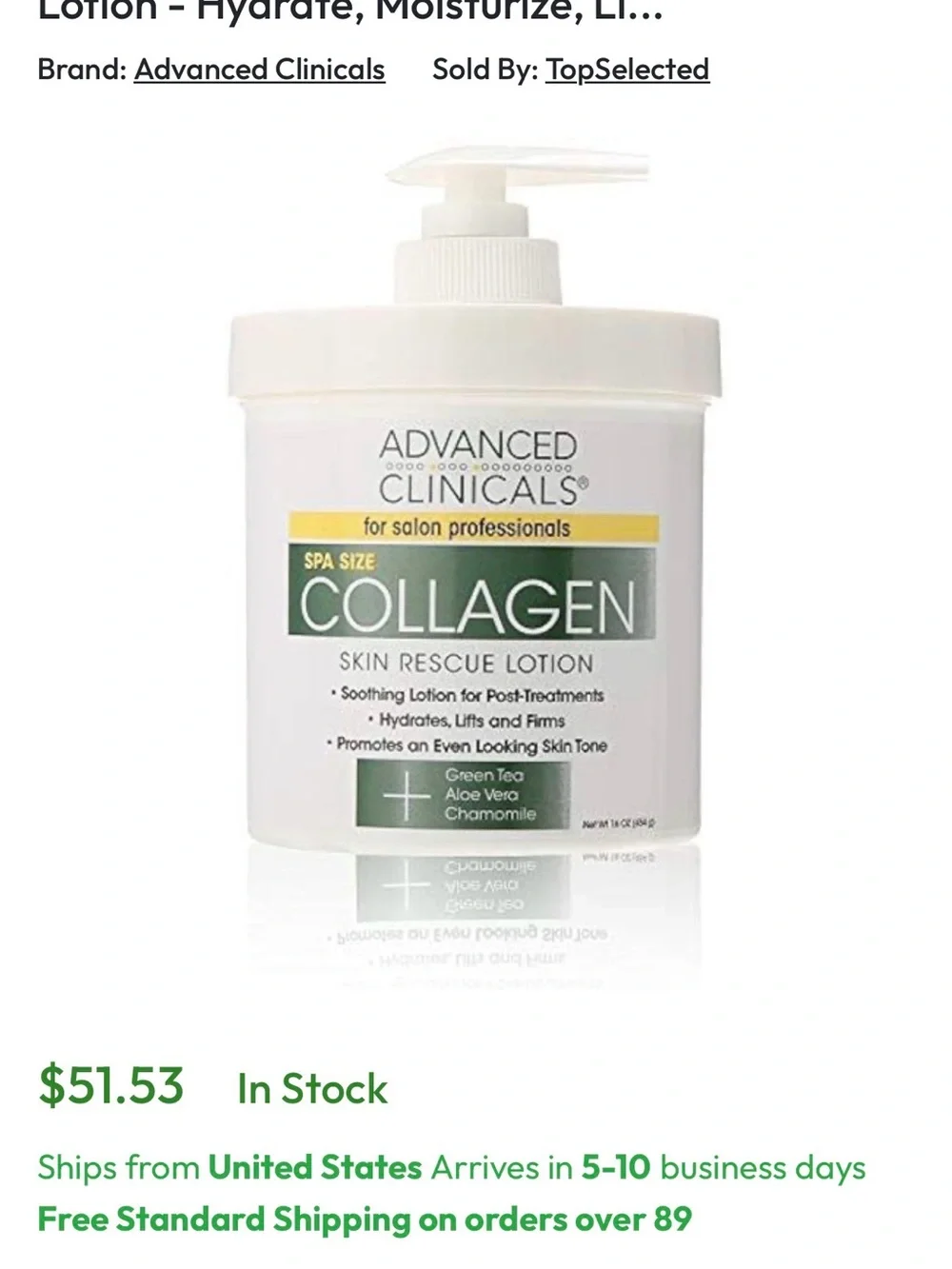 N/A collagen skin